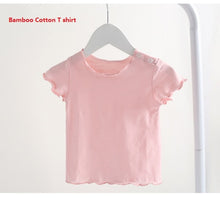 Load image into Gallery viewer, Summer Baby T shirt Boys t Shirts Girls tee Tops Cotton Baby Boys' t-Shirts Summer Clothes Baby Clothing Bamboo Cotton