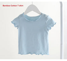 Load image into Gallery viewer, Summer Baby T shirt Boys t Shirts Girls tee Tops Cotton Baby Boys' t-Shirts Summer Clothes Baby Clothing Bamboo Cotton