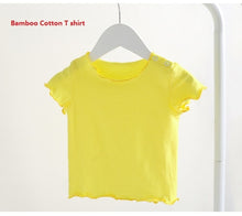 Load image into Gallery viewer, Summer Baby T shirt Boys t Shirts Girls tee Tops Cotton Baby Boys' t-Shirts Summer Clothes Baby Clothing Bamboo Cotton