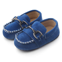 Load image into Gallery viewer, Baby boy shoes for 0-18M newborn loafers, cotton soft baby moccasins