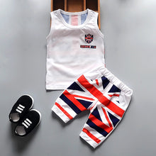 Load image into Gallery viewer, Baby Clothes T-shirt + Short Pants For Children Boys Girls