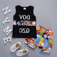 Load image into Gallery viewer, Baby Clothes T-shirt + Short Pants For Children Boys Girls