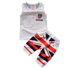 Load image into Gallery viewer, Baby Clothes T-shirt + Short Pants For Children Boys Girls