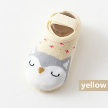 Load image into Gallery viewer, Cotton Toddler Floor Socks First Walker Shoes for Newborns Baby Girls Boys
