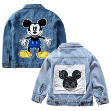 Load image into Gallery viewer, Mickey Jeans Jacket For Boys &amp; Girls Fashion Coats
