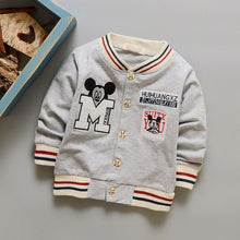 Load image into Gallery viewer, Boy Clothes Boys Jacket 2019 Spring Letter Boys Outwear Children Brand Kids Coats Boys Baseball Sweatershirt baby clothes