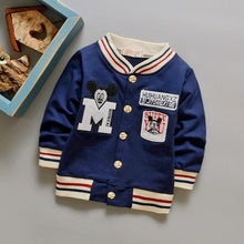 Load image into Gallery viewer, Boy Clothes Boys Jacket 2019 Spring Letter Boys Outwear Children Brand Kids Coats Boys Baseball Sweatershirt baby clothes